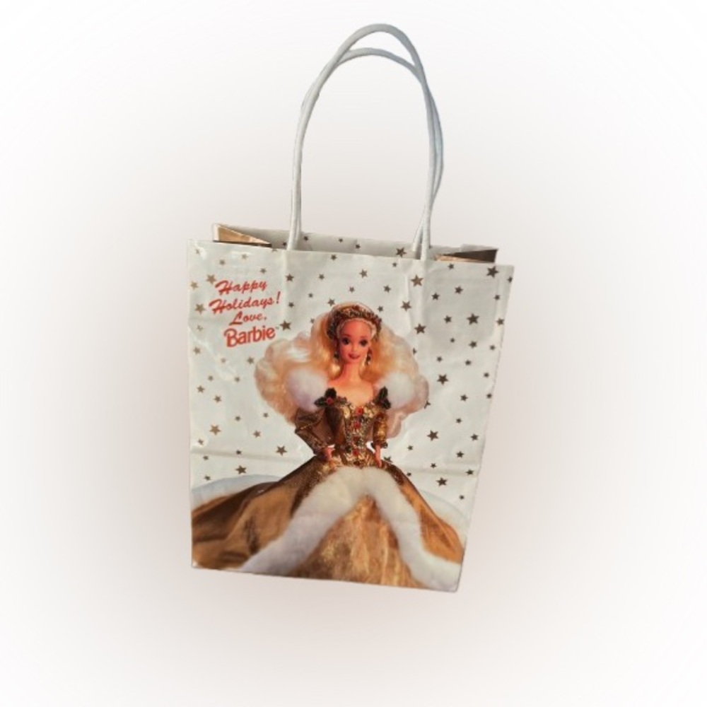 1995 Holiday Barbie Hallmark Gift Bag